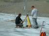 Surveying Scott Munro's eddy covariance & AWS on Peyto Glacier