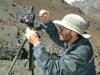 Paul Illsley, Centre of Geographic Sciences, mapping Huaytapallana Glacier using terrestrial imagery