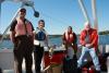 Water quality surveys, Halifax Harbour with Brian, Allyson & Neville