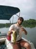 Cristian and a peacock bass
